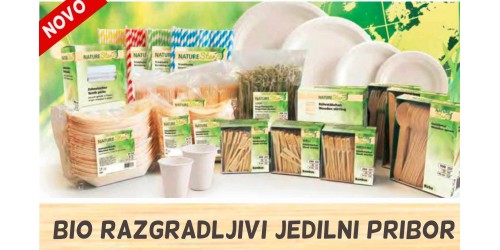 bio razgradljivi pribor